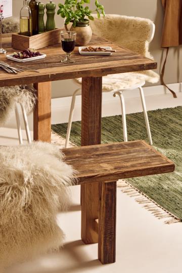 IB Laursen UNIKA Bænk, 180 cm - Genanvendt Træ