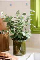 Ib Laursen - Kunstig Eukalyptus i Potte - 52 cm - Grøn