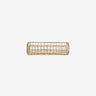 Nordal - NAVITI opbevaringskurv – gylden – L24,5 × B12 × H5,5 cm