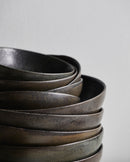 Nordal - INEZ skål, L – sort – Ø24 × H9 cm