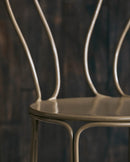 Nordal - OLIVO havestol – grøn – Ø40 × H92,5 cm
