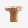 Nordal - LAURIE høj plantekrukke – natur – Ø49 × H40 cm