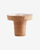 Nordal - LAURIE høj plantekrukke – natur – Ø49 × H40 cm