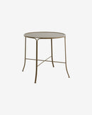 Nordal - OLIVO havebord, ø75 – grøn – Ø75 × H74 cm