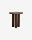 Nordal - HELIN cafébord – natur – Ø70 × H75 cm