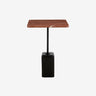 Nordal - CHAO sidebord, marmor – rust – L40 × B40 × H57 cm