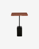 Nordal - CHAO sidebord, marmor – rust – L40 × B40 × H57 cm