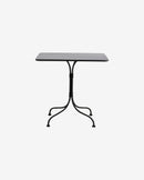 Nordal - OLIVO havebord, 52 × 77 cm – sort