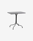 Nordal - OLIVO havebord, 52 × 77 cm – sort
