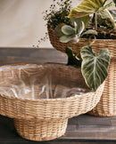 Nordal - LAURIE blomsterpotte, lav - natur