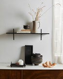 Nordal - ROMSOE bakke, stor - sort, 40x8,5cm