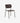 Nordal - ESA spisebordsstol – brun – B45 × D50 × H79 cm