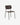 Nordal - ESA spisebordsstol – brun – B45 × D50 × H79 cm
