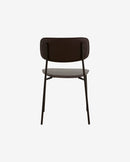 Nordal - ESA spisebordsstol – brun – B45 × D50 × H79 cm