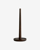 Nordal - PIPER køkkenrulleholder, træ – natur – Ø12,5 × H31 cm