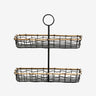 Nordal - HANA opbevaring, 2 hylder - metal - Bolig og Haven