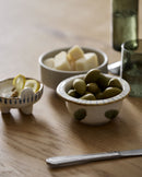 Nordal - Atelier FORMA – OLEA skål på fod – Ø9 × H4 cm