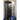 House Nordic - Brisbane - Vitrineskab i sort med glaslåger 35x80x175 cm - Bolig og Haven