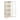 Brisbane Vitrineskab fra House Nordic i off White – billede 4