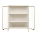 Brisbane Vitrineskab fra House Nordic i off White – billede 3