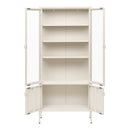 Brisbane Vitrineskab fra House Nordic i off White – billede 3