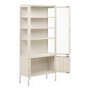 Brisbane Vitrineskab fra House Nordic i off White – billede 4