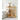 Zamora,Vitrineskab, 2 glaslåger, 2 hylder, eg/egefiner/hærdet glas, 40x90x126 cm - Bolig og Haven