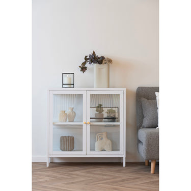 House Nordic - Dalby Skab, Hvid, 80×35×80cm - Bolig og Haven