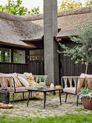 Bloomingville - Pavone Sofa Metal Brun 72x174 cm