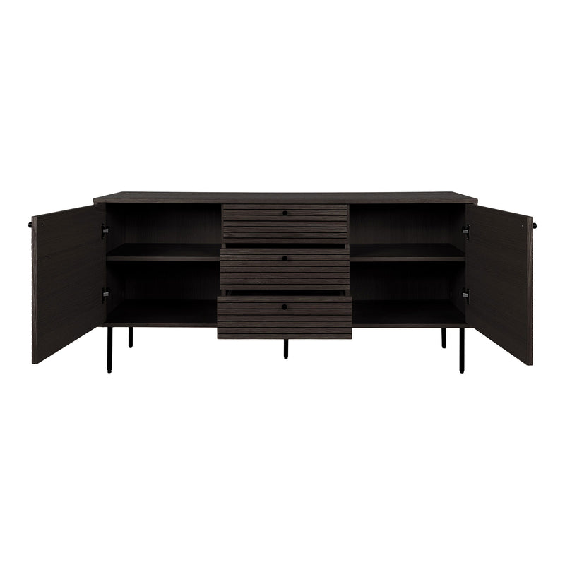 House Nordic - Kyoto Skænk, egefiner smoked, B150xD40xH74 cm