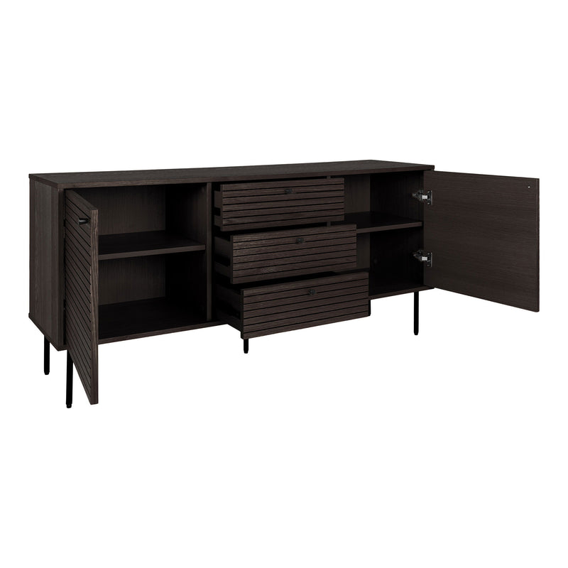 House Nordic - Kyoto Skænk, egefiner smoked, B150xD40xH74 cm