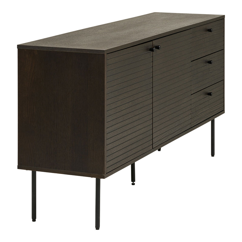 House Nordic - Kyoto Skænk, egefiner smoked, B150xD40xH74 cm