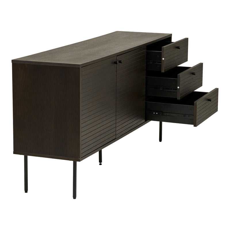 House Nordic - Kyoto Skænk, egefiner smoked, B150xD40xH74 cm