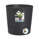 Elho - Krukke Greensense Aqua Care mørkegrå, 3 størrelser m. hjul