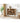 House Nordic - Oshawa bogreol – Eg/Egefiner, natur – 30×112×104,5 cm - Bolig og Haven