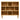 House Nordic - Oshawa bogreol – Eg/Egefiner, natur – 30×112×104,5 cm - Bolig og Haven