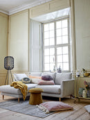 Bloomingville - Roberta Puf, Brun, Polyester