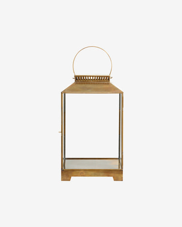 Nordal - BITRA lanterne, L – messing – L28,5 × B28,5 × H48 cm