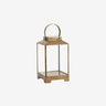 Nordal - BITRA lanterne, S – messing – L20 × B20 × H36 cm