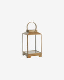 Nordal - BITRA lanterne, S – messing – L20 × B20 × H36 cm