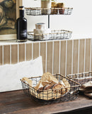 Nordal - HANA opbevaring, 2 hylder - metal