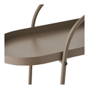 House Nordic - Empoli Barvogn – 2 Hylder – Brun Stål – 27,5 x 60 x 64 cm