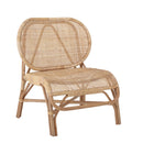 Bloomingville - Rosen Loungestol, Natur, Rattan
