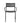 Bloomingville - Monsi Spisebordsstol Metal Sort 80 cm, 4 stk