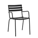 Bloomingville - Monsi Spisebordsstol Metal Sort 80 cm, 4 stk