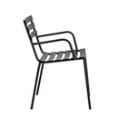 Bloomingville - Monsi Spisebordsstol Metal Sort 80 cm, 4 stk