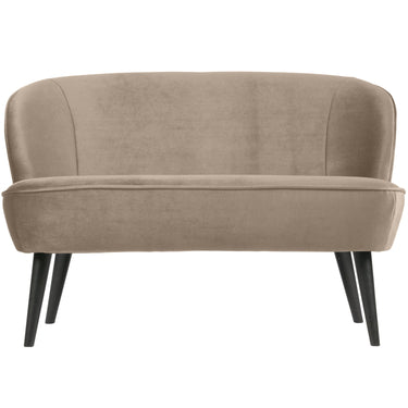 SARA SMALL SOFA VELVET KHAKI