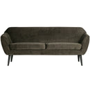 ROCCO SOFA 187 CM VELVET WARM GREEN