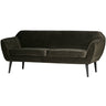 ROCCO SOFA 187 CM VELVET WARM GREEN