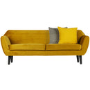 ROCCO SOFA 187 CM VELVET OCHRE YELLOW
